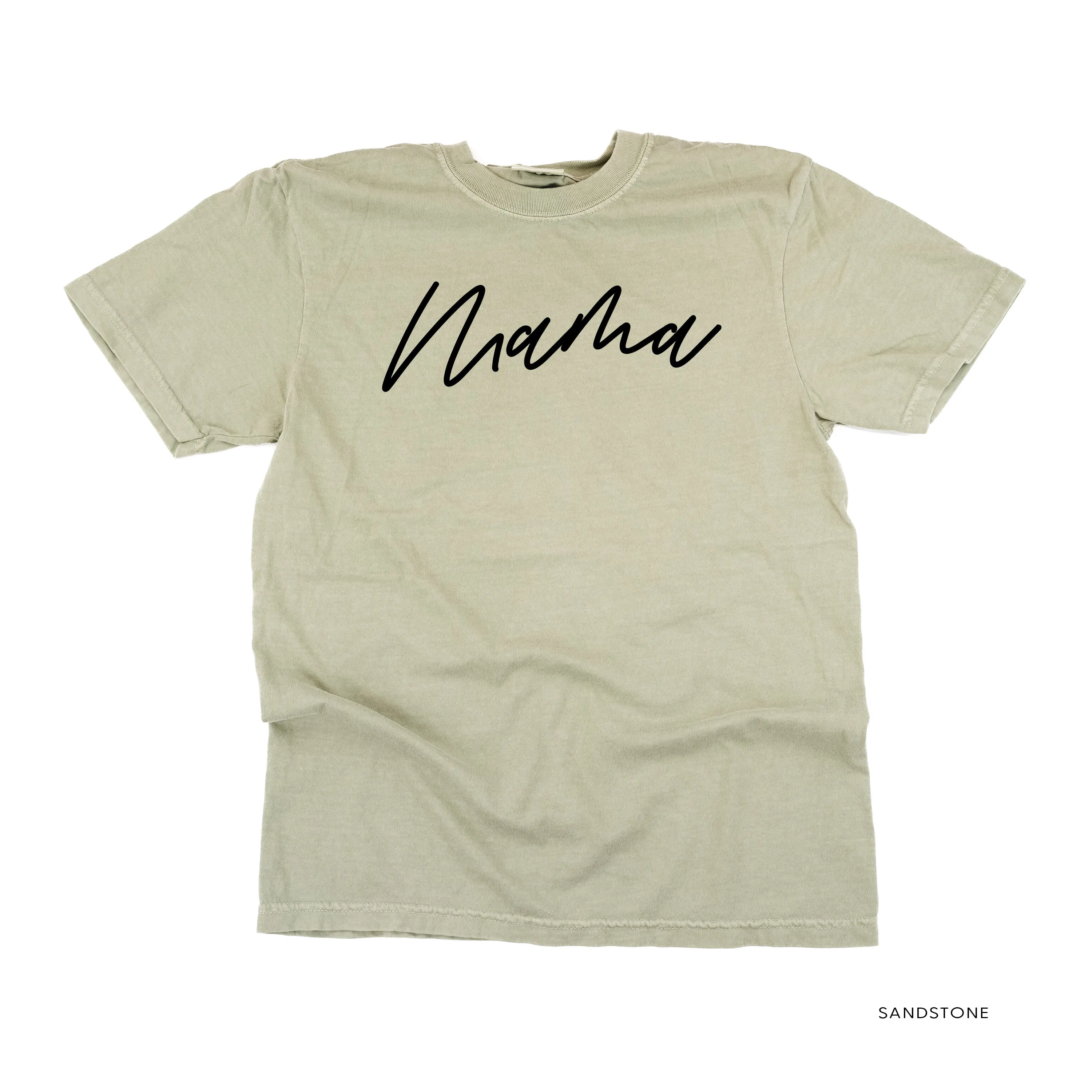 Mama (Cursive) - Basics Collection - Comfort Colors Tee