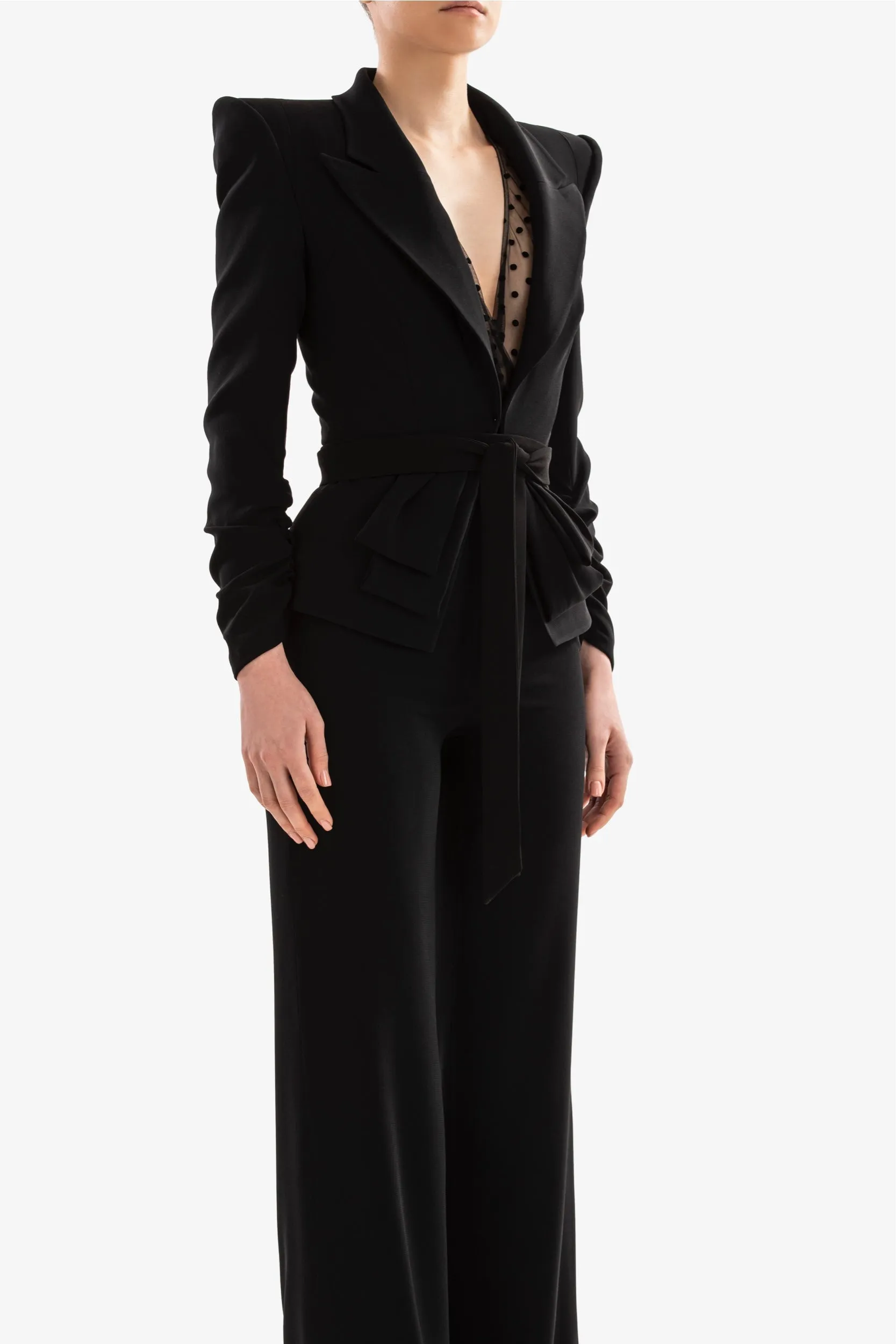Tailored crepe pants